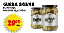 Nelins PLIVIT Gurka skivad erbjuda