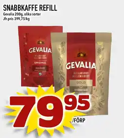 Nelins GEVALIA Snabbkaffe refill erbjuda