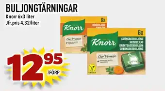 Nelins KNORR Buljongtärningar erbjuda