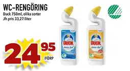 Nelins DUCK Wc-rengöring erbjuda