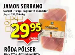 Matvärlden Tensta JAMON SERRANO erbjuda