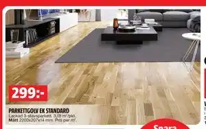 PARKETTGOLV EK STANDARD