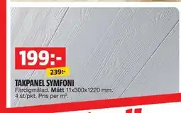 Bauhaus TAKPANEL SYMFONI erbjuda