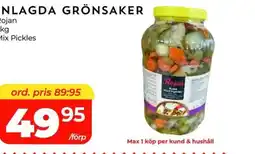 Matrix Butikerna Inlagda grönsaker erbjuda