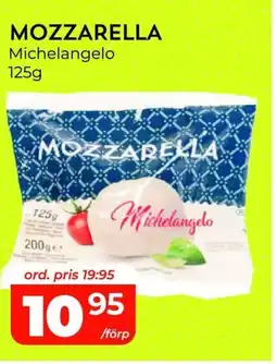 Matrix Butikerna Michelangelo Mozzarella erbjuda