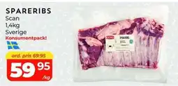 Matrix Butikerna Scan Spareribs erbjuda