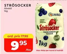 Matrix Butikerna Alwaid Strösocker erbjuda