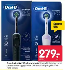 Rusta Oral-B Vitality Pro eltandborste erbjuda