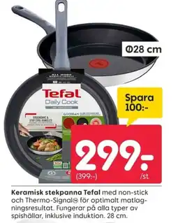 Rusta Keramisk stekpanna Tefal erbjuda