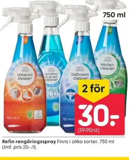 Rusta Refin rengöringsspray erbjuda