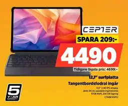 Power CEPTER 12,1" surfplatta CTABEVOP12 erbjuda