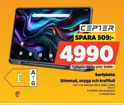 Power CEPTER Surfplatta CTITANULTRAX erbjuda
