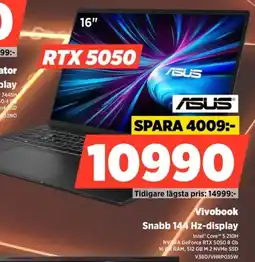 Power ASUS Vivobook V3607VHRP035W erbjuda