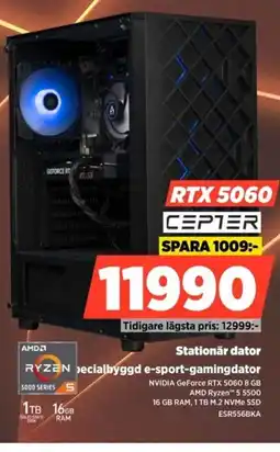 Power CEPTER Stationär dator ESR556BKA erbjuda