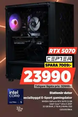 Power CEPTER Stationär dator CESU557BKA erbjuda