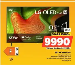 Power LG 55" 4K Smart TV OLED55B56LA erbjuda