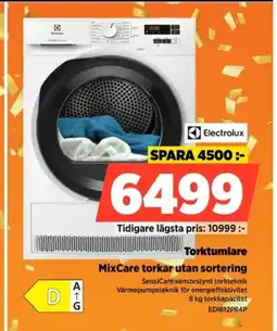 Power Electrolux Torktumlare EDI612P84P erbjuda