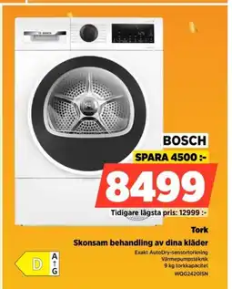 Power BOSCH Tork WQG24201SN erbjuda