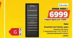 Power La Sommelière Vinkyl LS84DZ erbjuda