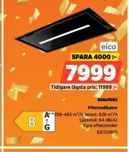 Power EICO Köksfläkt EICO5905 erbjuda