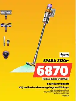 Power Dyson Skaftdammsugare V15DETABS erbjuda
