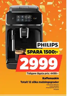 Power PHILIPS Kaffemaskin EP222510 erbjuda