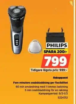 Power PHILIPS Rakapparat S324312 erbjuda
