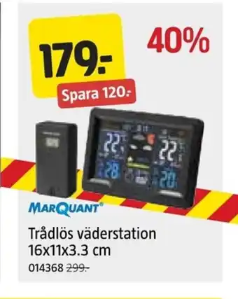 Trådlös väderstation