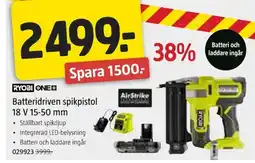 Jula Batteridriven spikpistol 18V erbjuda