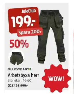 Jula Arbetsbyxa herr erbjuda