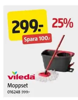 Jula Vileda Moppset erbjuda