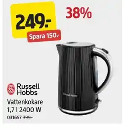 Jula Russell Hobbs Vattenkokare 1,7 l 2400 W erbjuda