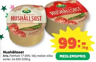 Arla Hushållsost