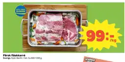 Coop Färsk fläskkarré erbjuda
