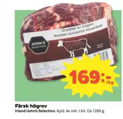 Coop Färsk högrev erbjuda