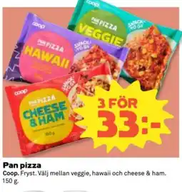 Coop Coop Pan pizza erbjuda