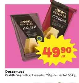 Coop CASTELLO Dessertost erbjuda