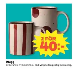 Coop Mugg erbjuda
