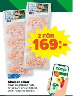 Stora Coop Skalade räkor erbjuda