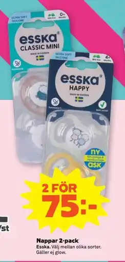 Stora Coop Nappar 2-pack erbjuda