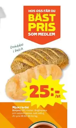 Stora Coop Mjukt bröd erbjuda