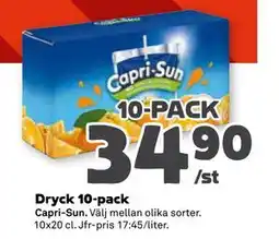Stora Coop Dryck 10-pack erbjuda