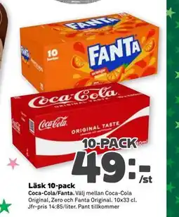 Stora Coop Läsk 10-pack erbjuda