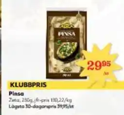 Hemköp Pinsa erbjuda