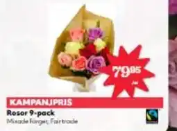 Hemköp Rosor 9-pack erbjuda