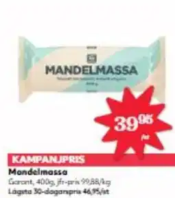 Hemköp Mandelmassa erbjuda