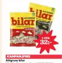 Hemköp Ahlgrens bilar erbjuda