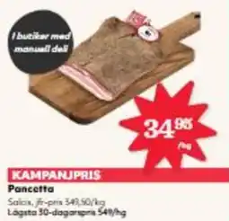 Hemköp Pancetta erbjuda