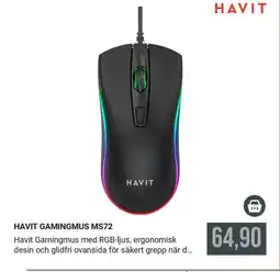 Harald Nyborg Havit gamingmus ms72 erbjuda