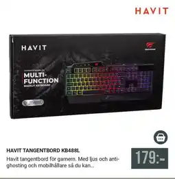 Harald Nyborg Havit tangentbord kb488l erbjuda